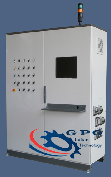 Armadio elettrico separato, presente in molte macchine GPO-Italy